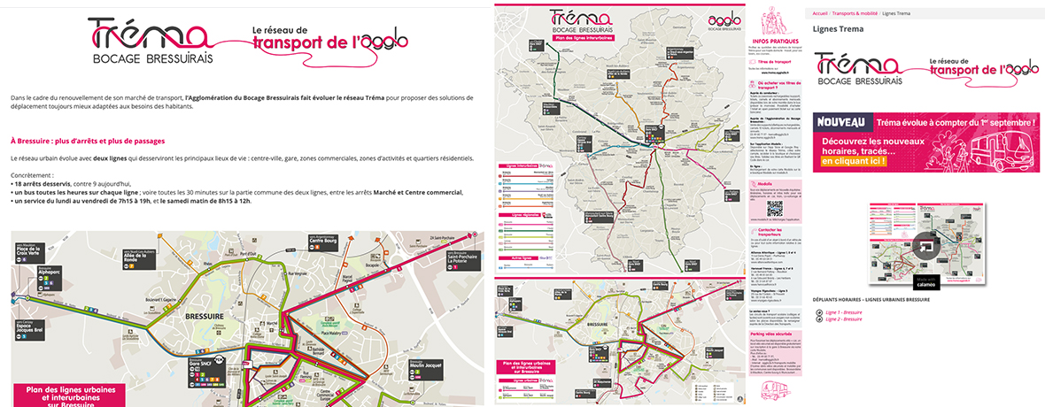 Plan de réseau urbain et interurbain Agglo 2B